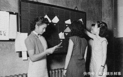 年轻|罕见民国老照片：年轻时的蒋介石一脸正气，图4女子穿旗袍很美！