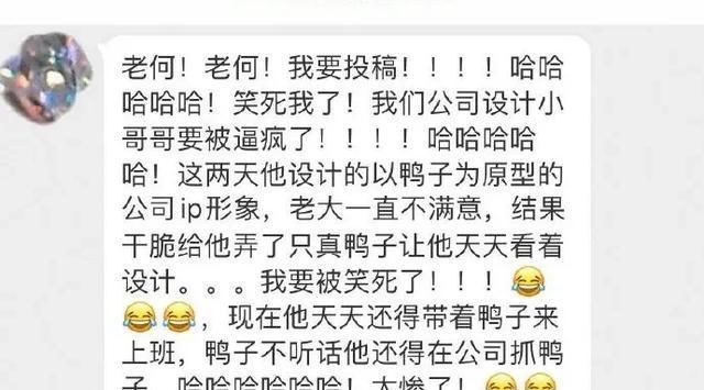 设计师|哈哈哈哈设计师居然被鸭子逼疯,太惨了