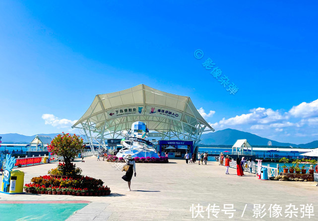 项目|实拍三亚蜈支洲岛,被誉为“烧钱岛”,去了一趟发现有钱人真多