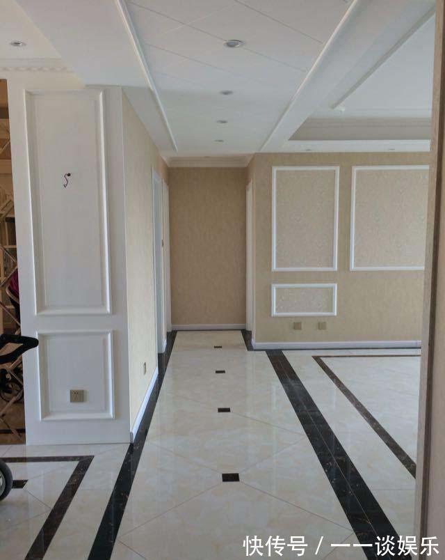 土豪金|老公非要这样铺地砖，同样的瓷砖却比邻居家漂亮，忍不住晒晒！