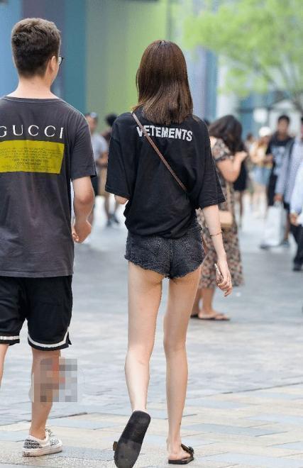 衬衣|黑色衬衣搭配黑色短裤,时尚复古,尽显青春简约气质