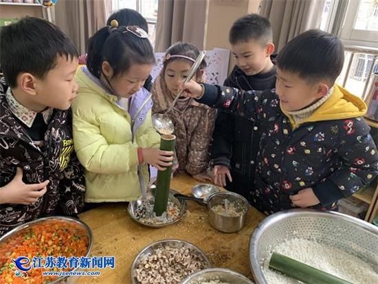 幼儿园里“探竹林”，萌娃学玩乐其中（图）