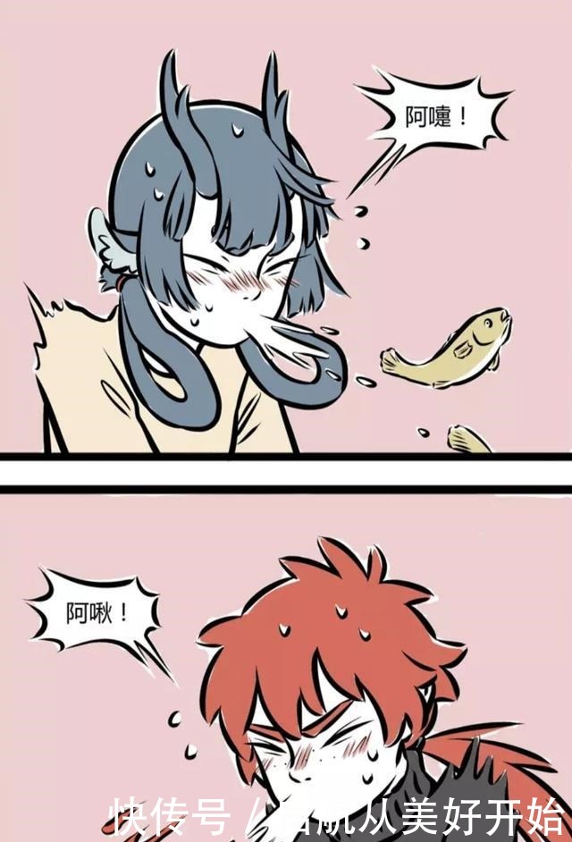 非人哉观音感冒口吐芬芳红孩儿龙女神配合，哪吒却一脸嫌弃！
