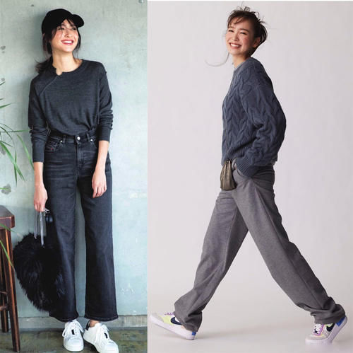 今春“阔腿裤＋运动鞋”为什么这么火？看完这些搭配示范你就懂了