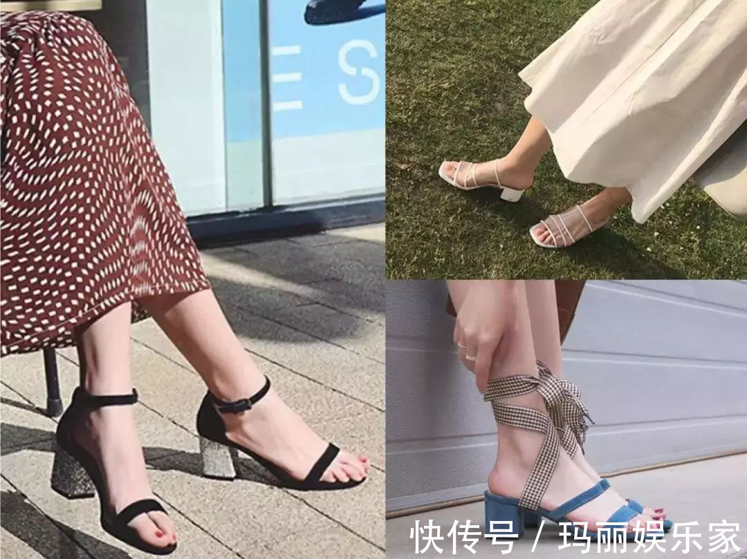 女人味 今夏小白鞋早就out了！入手这双一字带凉鞋，清凉时髦更有女人味