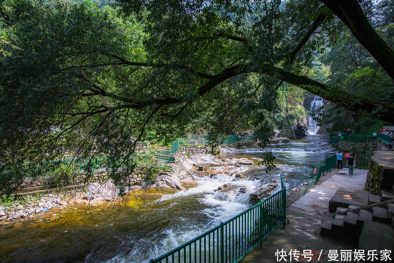 西安高冠瀑布，曾是多个朝代的皇家花园，却流传着一个神奇的故事