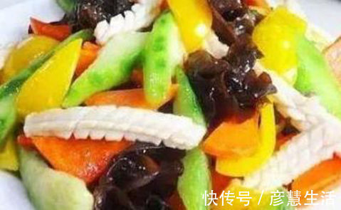 茄子|美食推荐：爆炒猪肝，肉末蒸冬瓜，鱼香茄子，丝瓜木耳炒鲜鱿