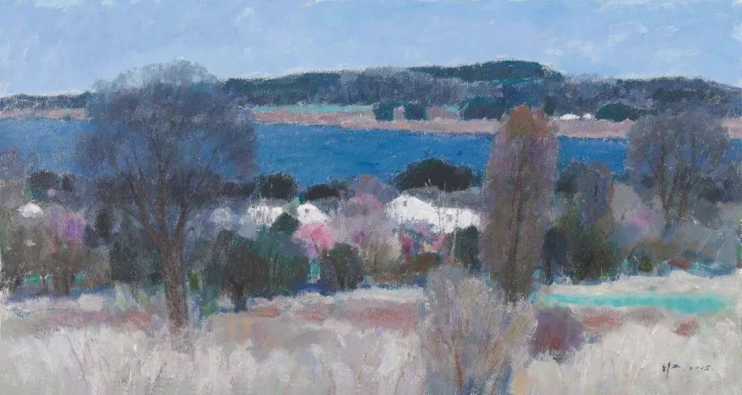 高级色彩,沈行工独特的诗意性油画