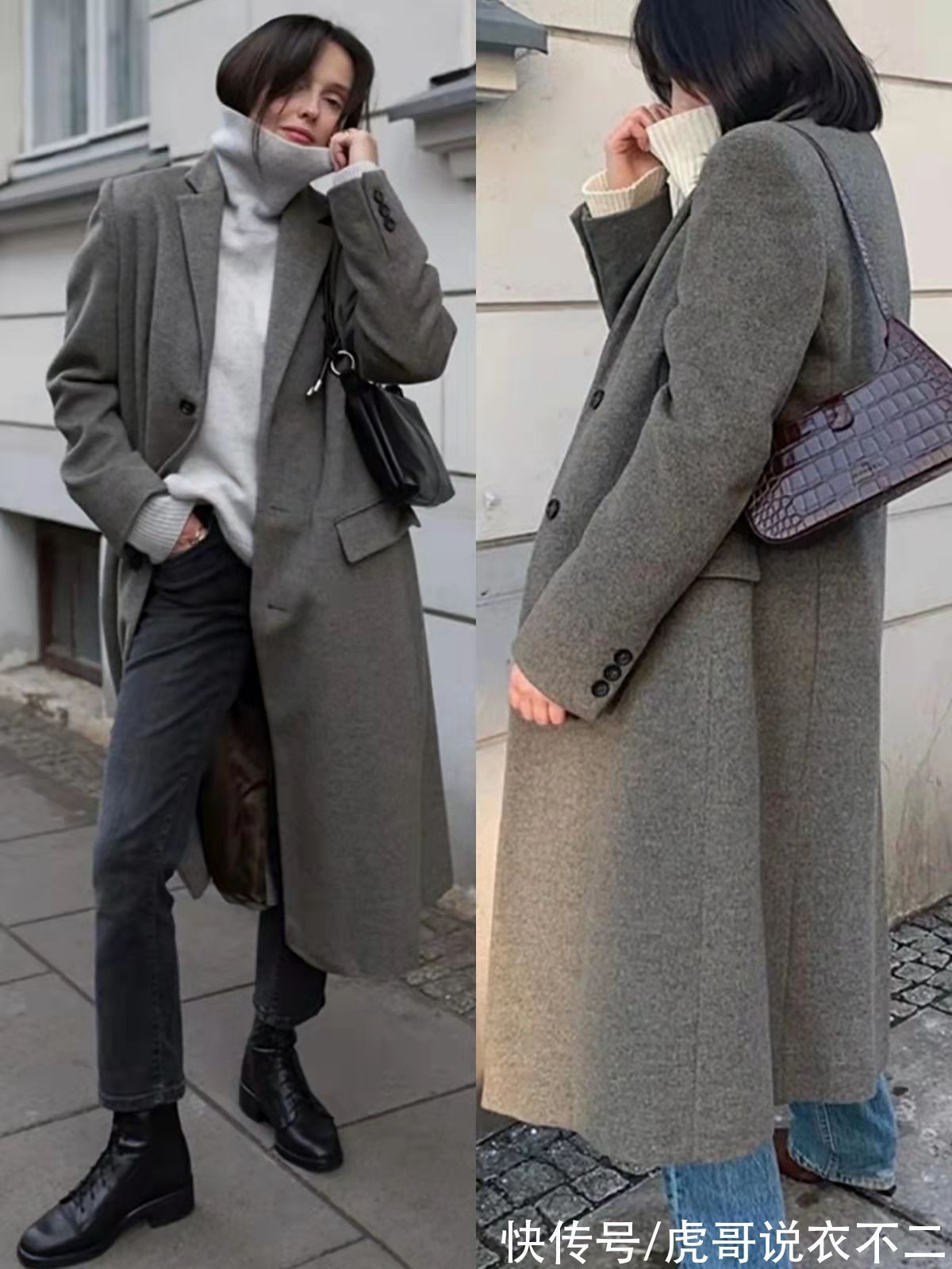 波兰 看完这位波兰博主的搭配,才知道冬季不露脚踝更高级,实用又保暖