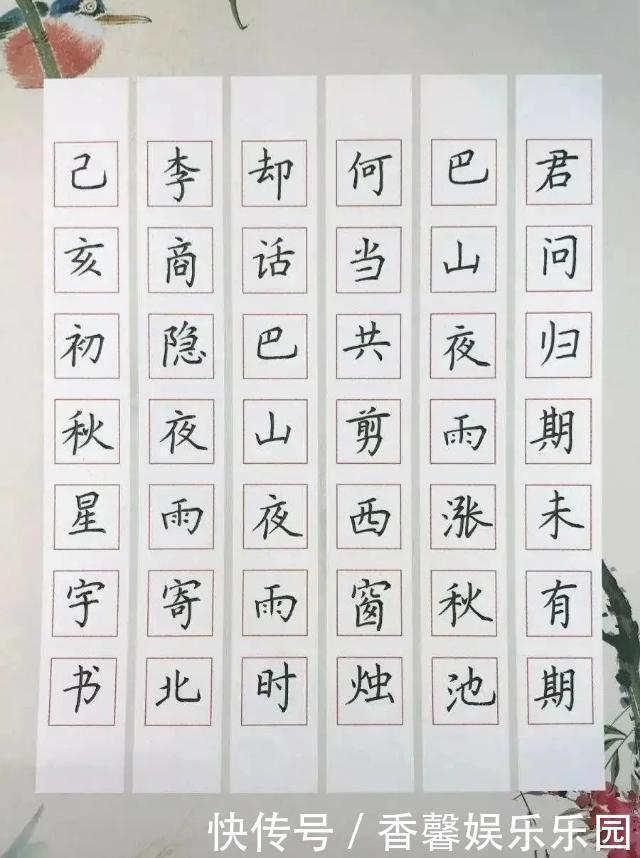 培训班#8岁男孩写“神仙字迹”,爆红网络圈粉百万,网友:未来书法家
