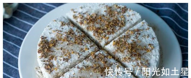 客人|桂花糕竟然这么容易做，招待客人炫一炫，清香软糯，就是传统的味！