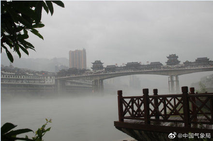 云雾|意境美！雨后乌江河云雾缭绕