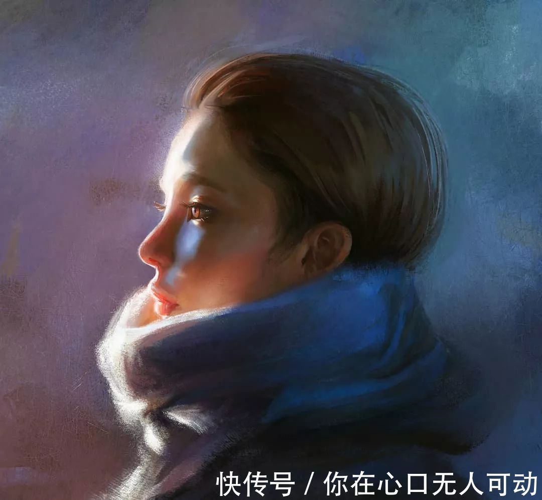 mandy!这三位艺术家的画中女子,楚楚动人,美若天仙