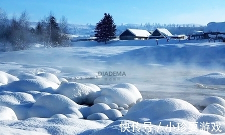 童话世界|一下雪，新疆就美成了童话