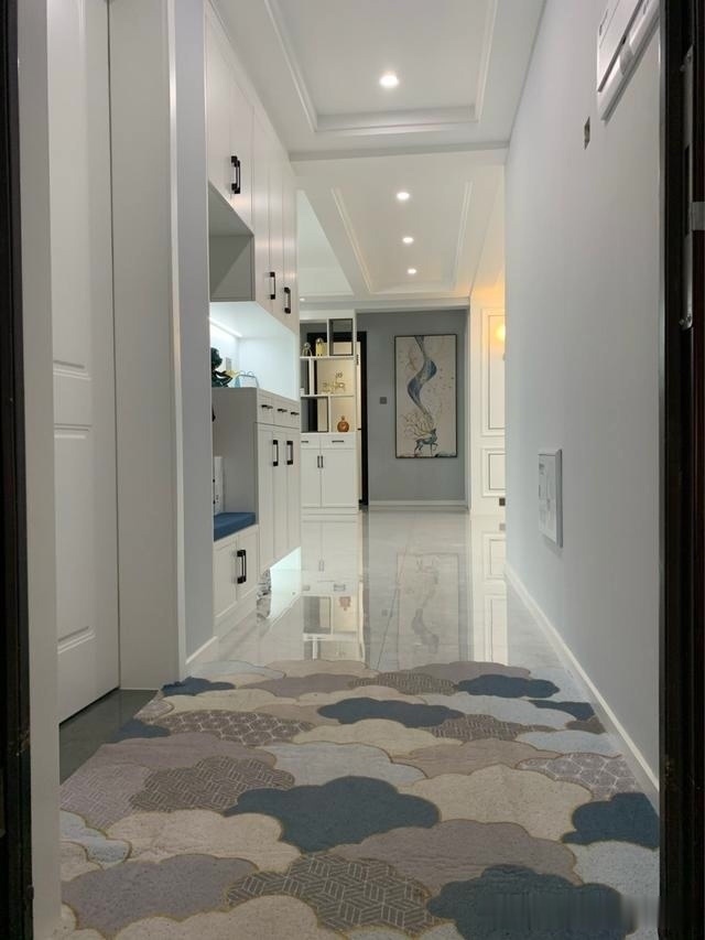 吊灯|她家新房靠网购撑起全屋,便宜又漂亮,一进屋就被入户玄关迷住