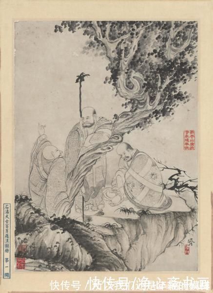 四大画僧@他是清初“四大画僧”之一，山水造诣深厚，引领画坛500年之久!