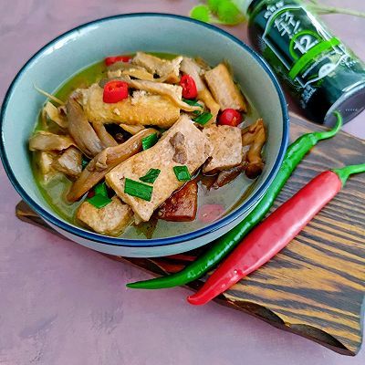 昆布酱油|平菇烧豆腐