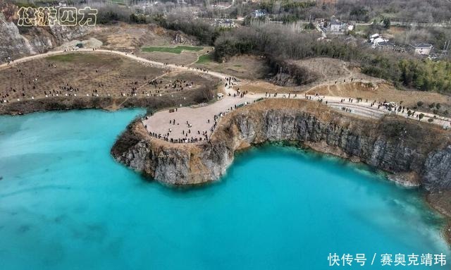 中年|探访江苏宜兴网红湖，碧蓝湖水赛过九寨沟，竟然是石浆废水池？