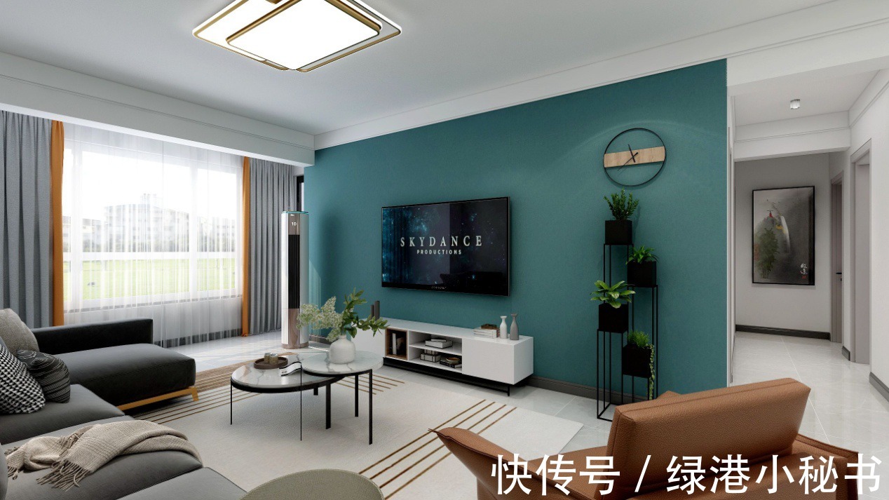案例|装修案例欣赏:126平简约风格设计,追求简约的时尚!