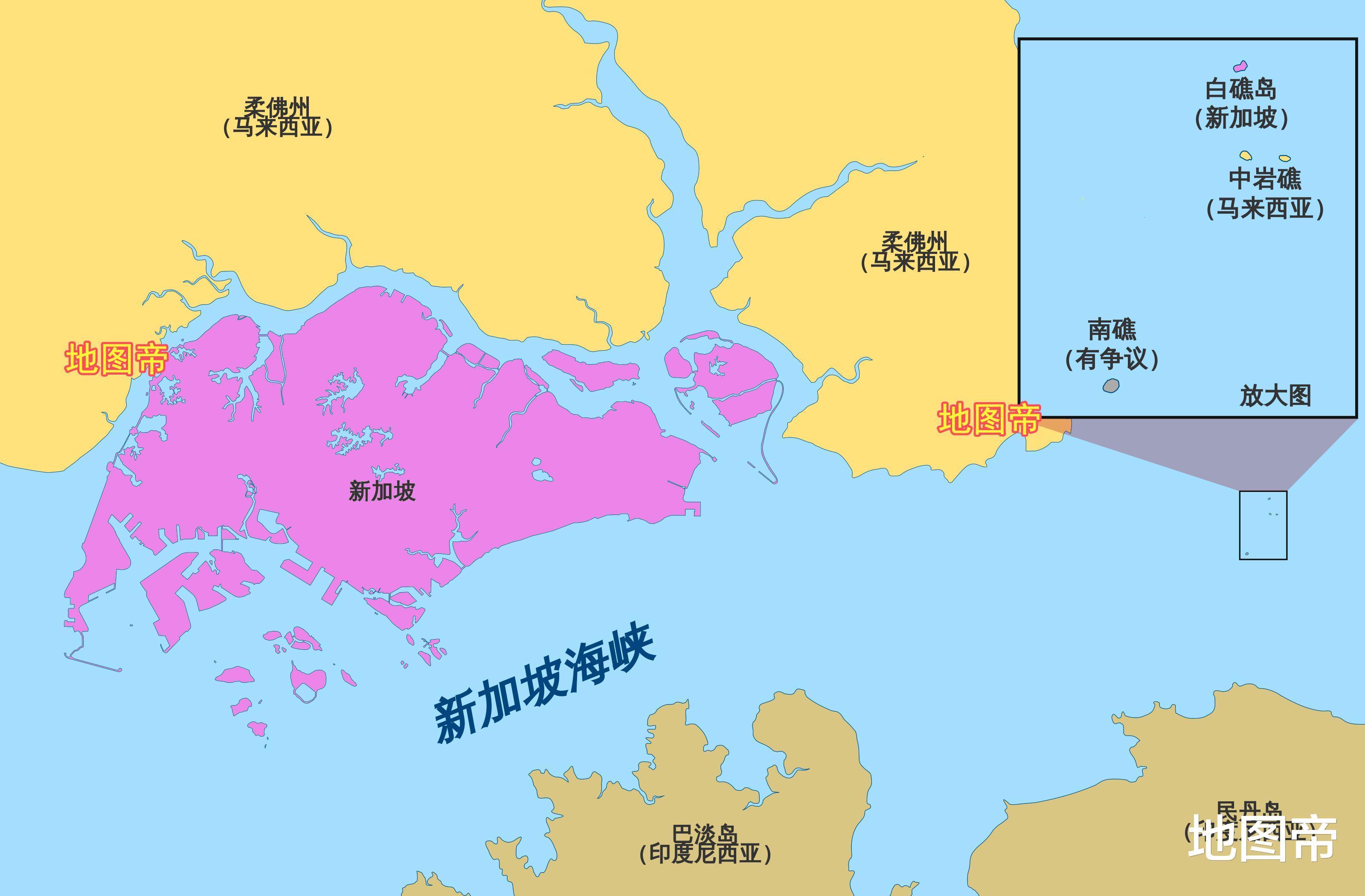 新加坡在海外也有岛屿曾经有