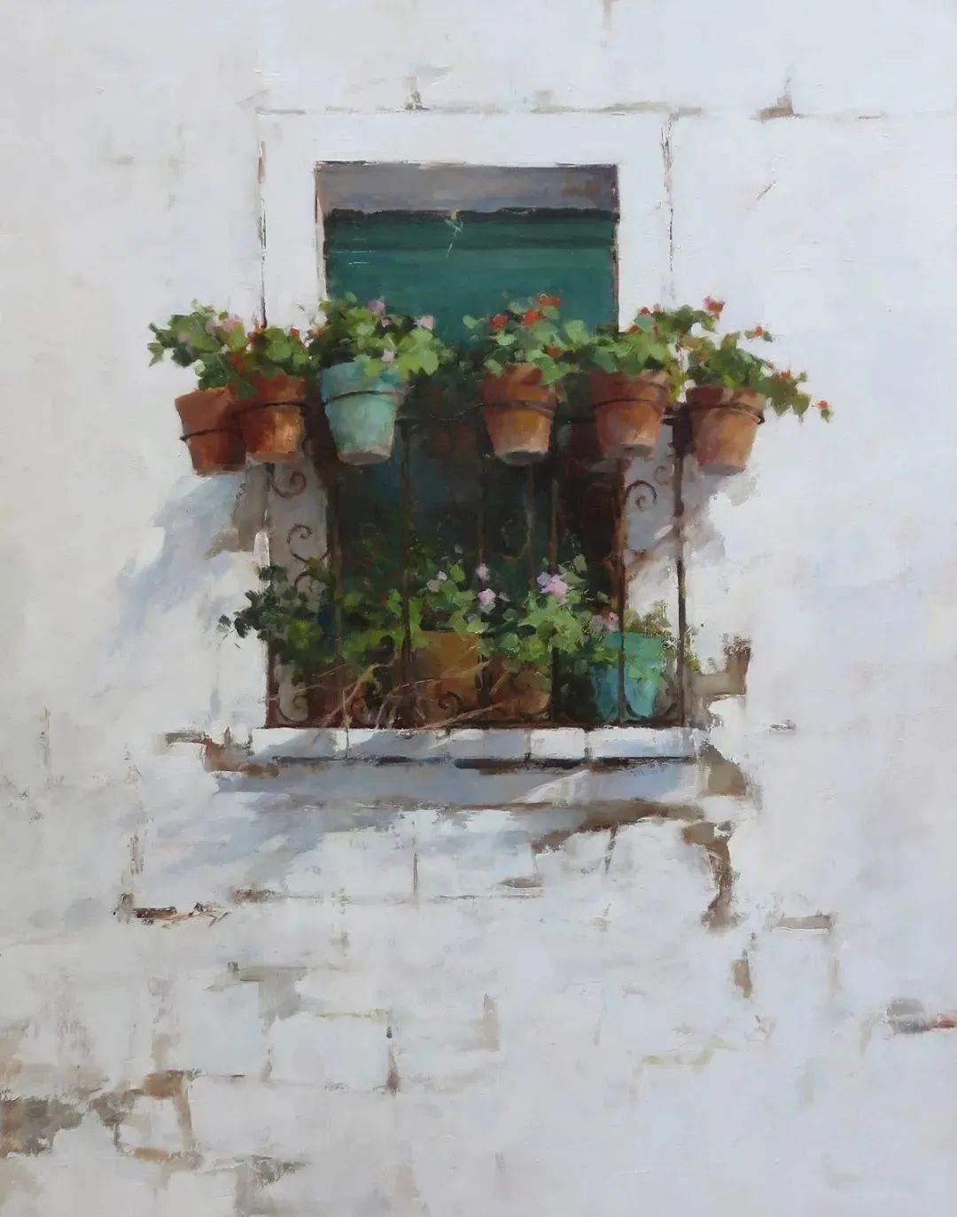 画家$生活写生风景画,用画笔记录下最美的风景,画家黛博拉·蒂尔比