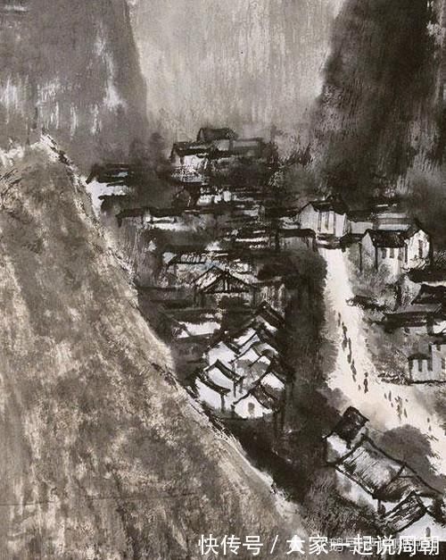 桂林雨景$从传统中来,画时代新意,李可染绘《桂林雨景》