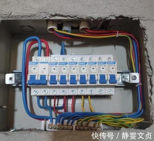 电器|朋友新家分线盒多,想省空气开关,幸好被我劝住了!