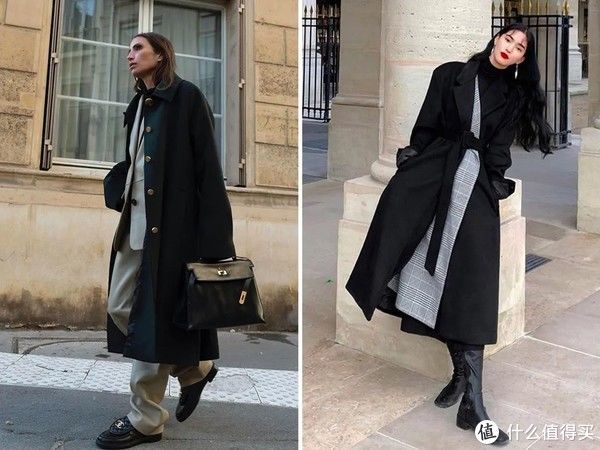 人人都有的“黑色大衣”，为啥你穿不好看？秋冬这样搭，时髦显瘦