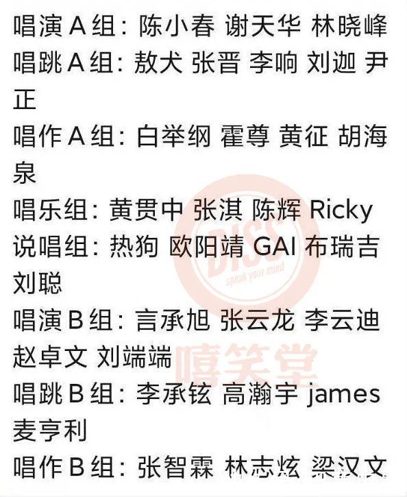 主題曲|男版“浪姐”開播預熱，群魔亂舞，雙標賽制，就這還備受期待？