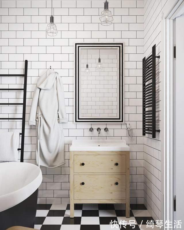 男主|男主40㎡一居改loft:床下藏个衣帽间,全屋黑白灰太高级了!