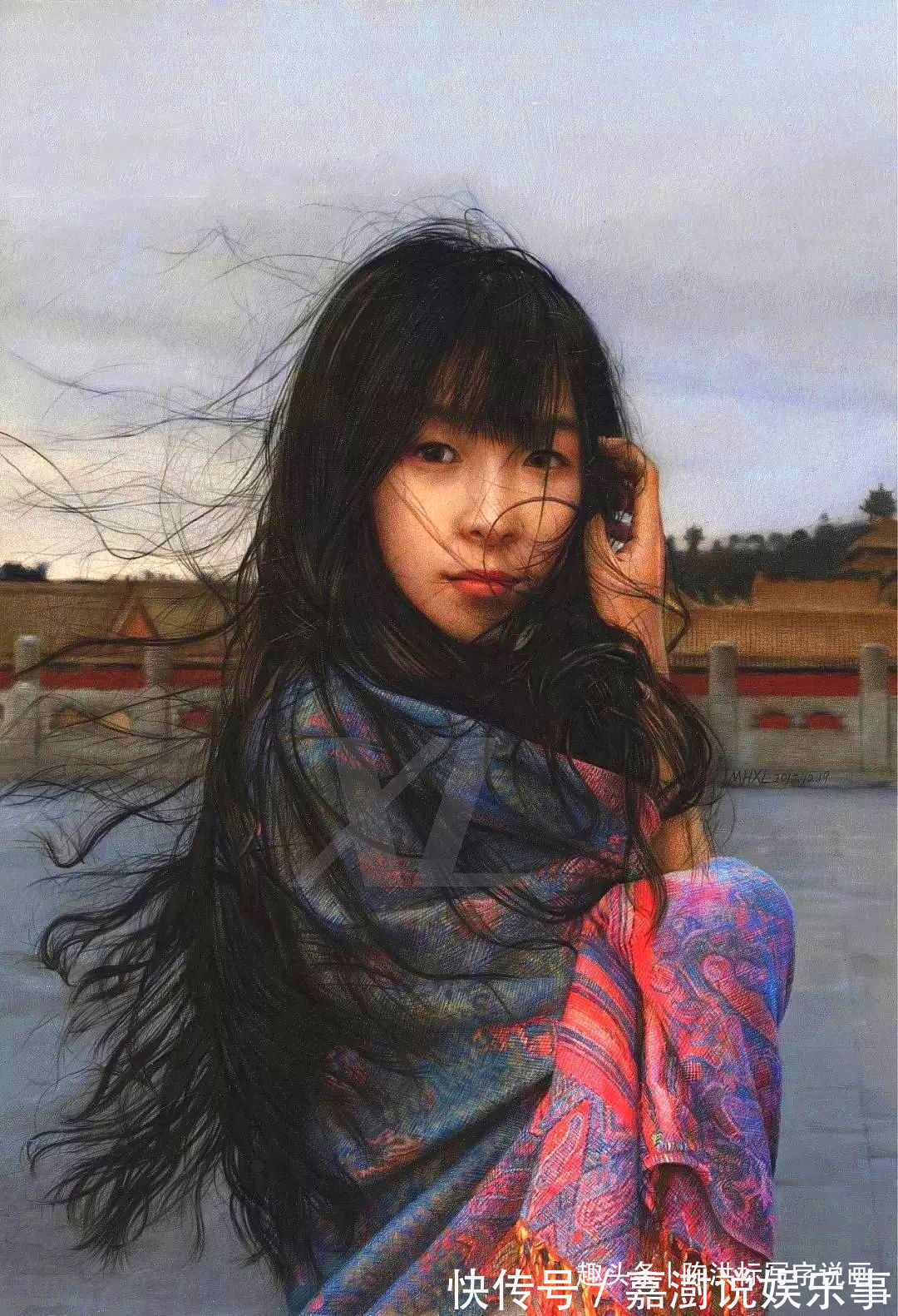 陈洪标#清华美院“女男神”PK冷军,用一支铅笔画人体,比照片还逼真细腻