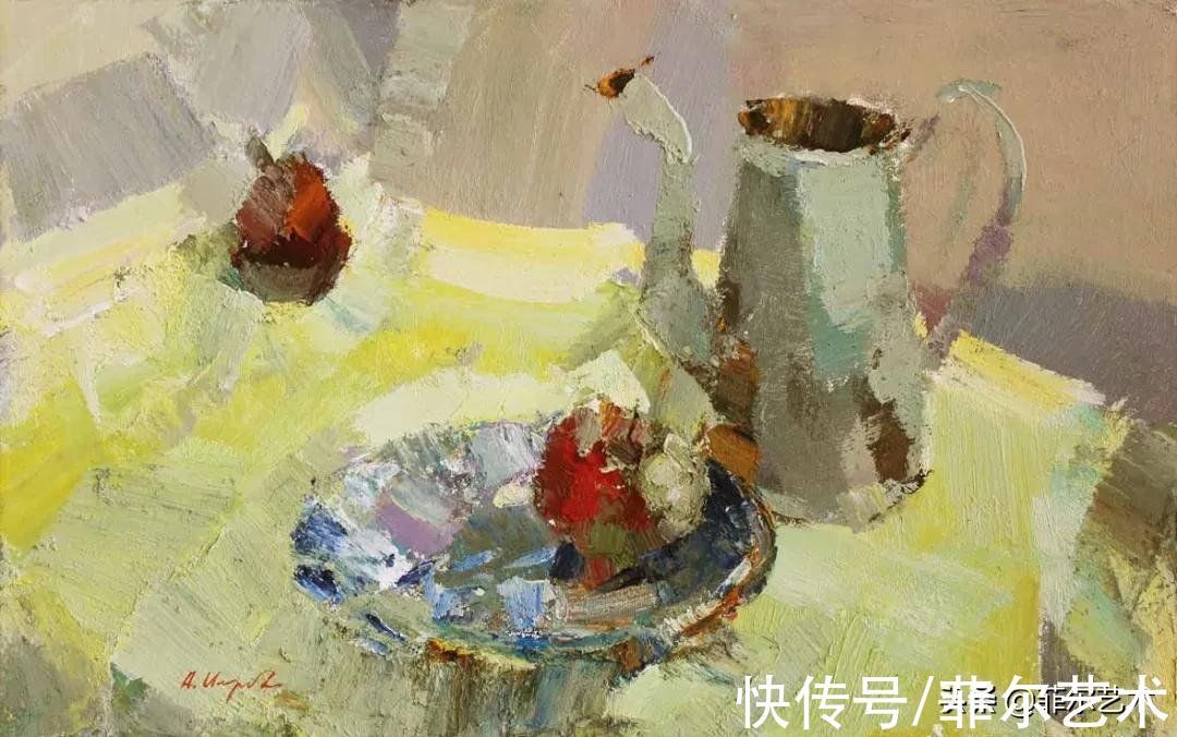 艺术学院&粗犷笔触，大块色彩~乌克兰画家伊诺泽姆采夫油画作品欣赏