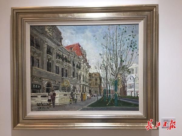  作品|让武汉老建筑“返影见真”，胡朝阳油画展开展