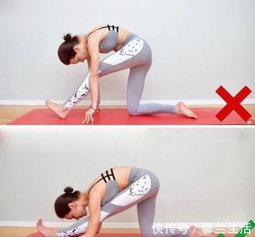 体式|20个最容易做错的瑜伽体式,第1个很多人做错了