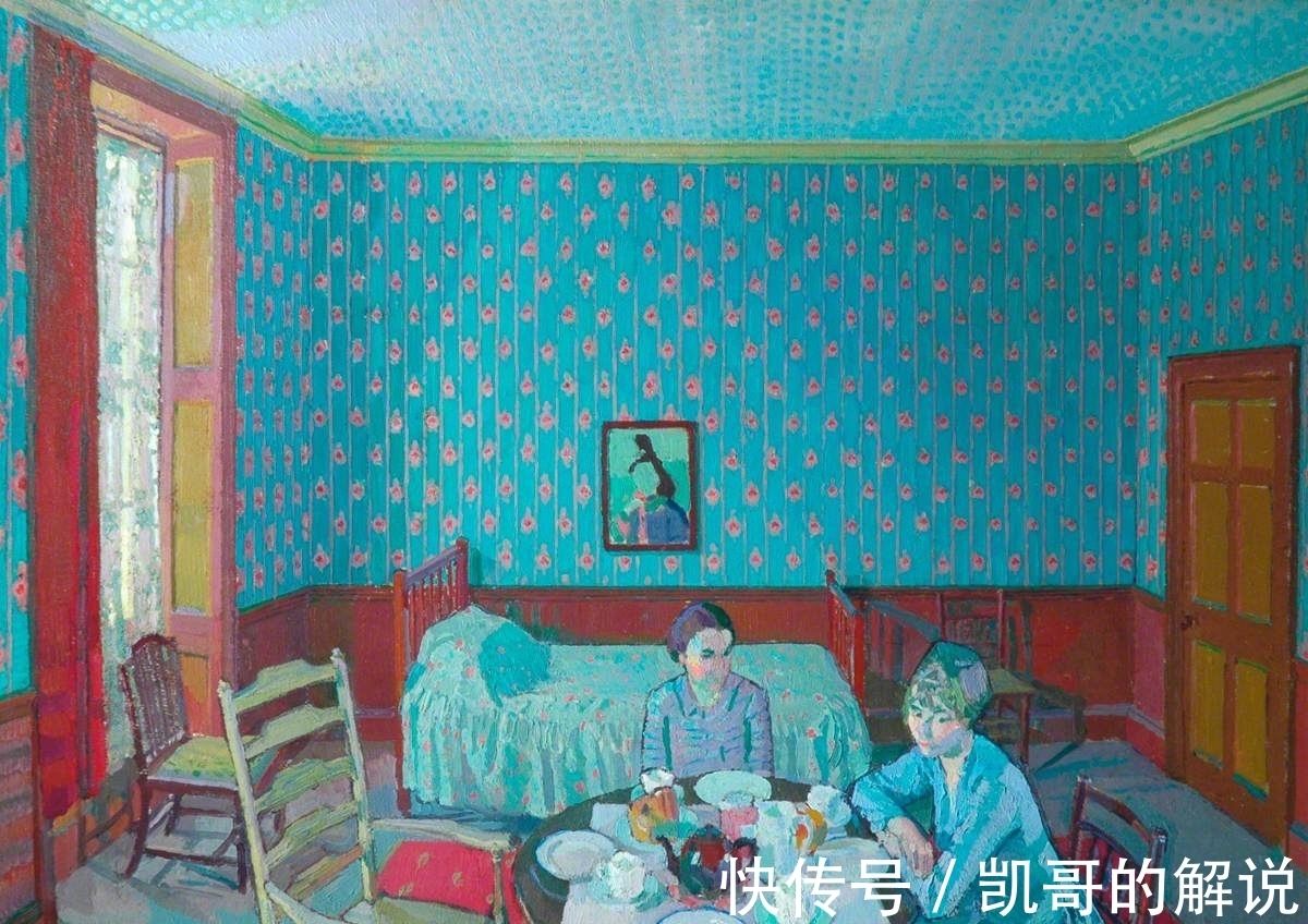 现实主义|你知道卡姆登镇集团这个画派吗？他是创始人之一，画风大胆艳丽