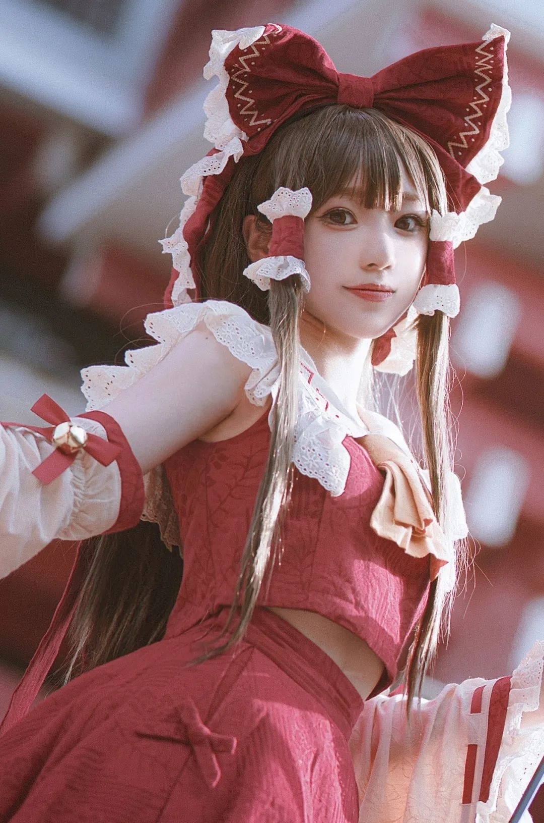 东方project|cos:东方project红白巫女@如月夏巳