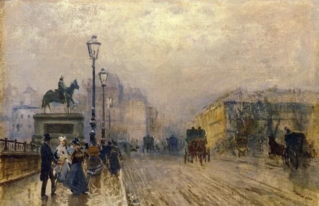 德·尼蒂斯!意大利大画家德·尼蒂斯的油画作品,莫名的好看,耐看,非常喜欢