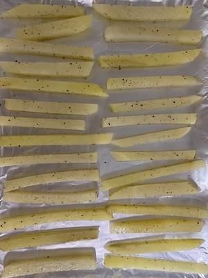 烤箱脆薯条(健康非油炸)