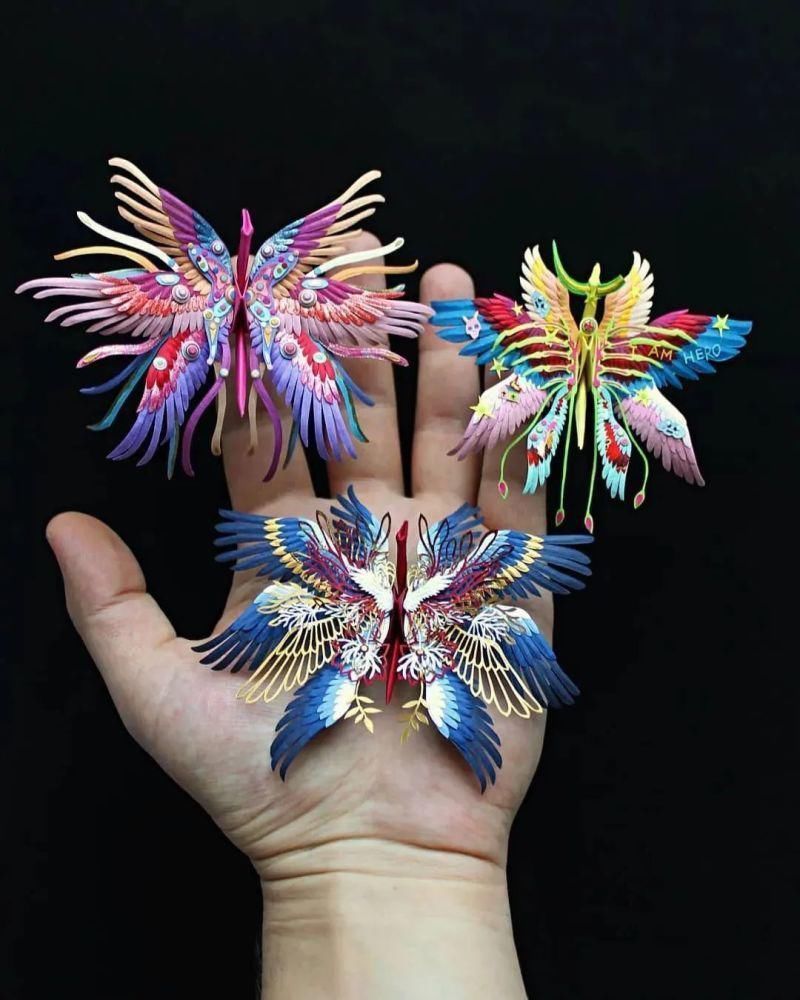 抑郁小哥把一只2毛钱的千纸鹤折成了我买不起的样子,不但病好了还年入百万