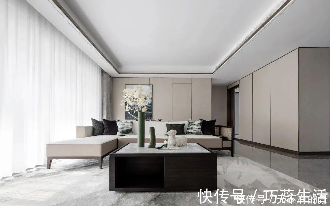 骑士精神|越来越多人装修选择中式风,像她的165㎡之家,入户就是诗意