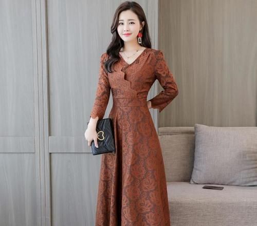 过年回家，就穿“欧版”连衣裙+高跟鞋，高端大气上档次！