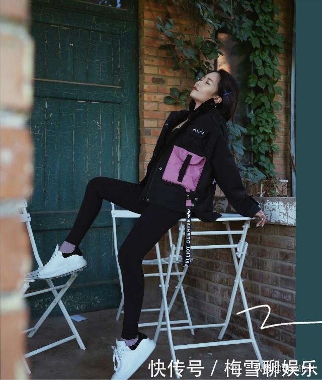 打底裤+运动鞋=入冬最正确的打开方式，时髦保暖，潮人都爱了