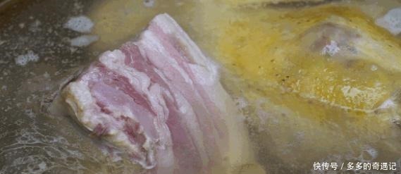  一盅温暖的五件子，一碗苏式拌面组合在一起，吃苏式面品五件子