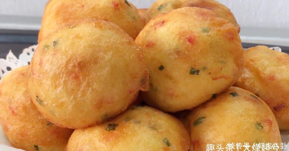 早餐|早餐最爱鸡蛋泡泡,做法简单,手不沾面不擀面,外酥里软家人爱吃