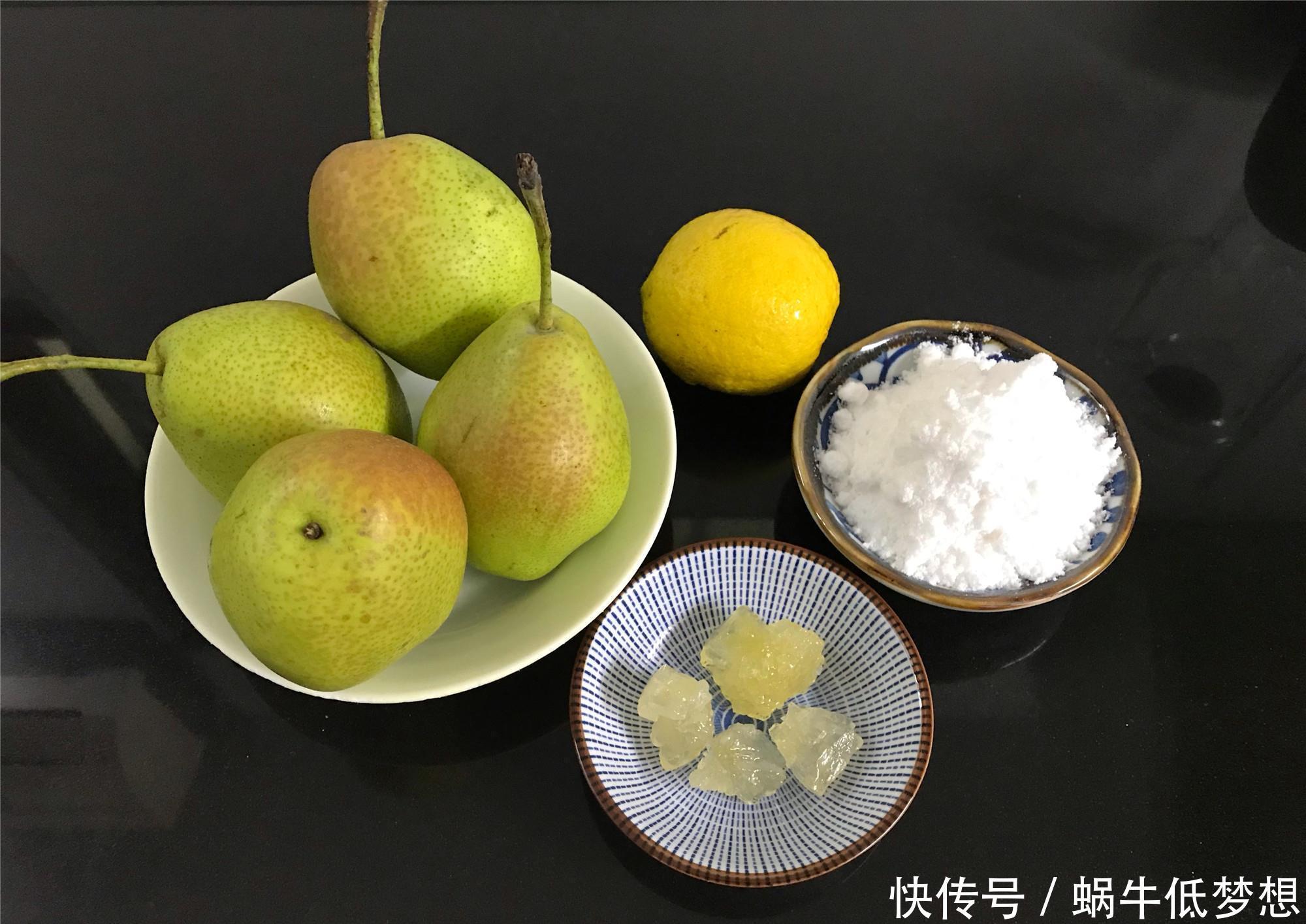 正当|秋冬,雪梨正当季,用来做成小糕点,入口即化,好吃不上火