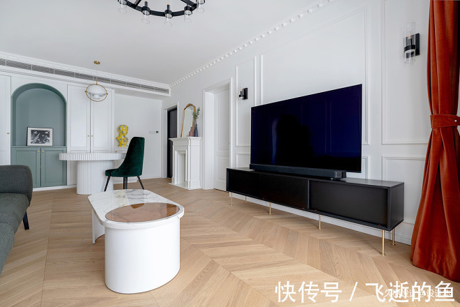 法式|67㎡小户型上演法式轻奢