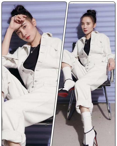 牛仔装|牛仔装怎么穿才好看,看小宋佳的牛仔私服搭配,时髦减龄又高级