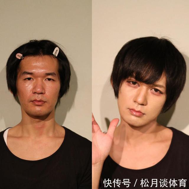男性|日本小哥3年苦练化妆,效果惊艳如整容:男人不化妆很吃亏
