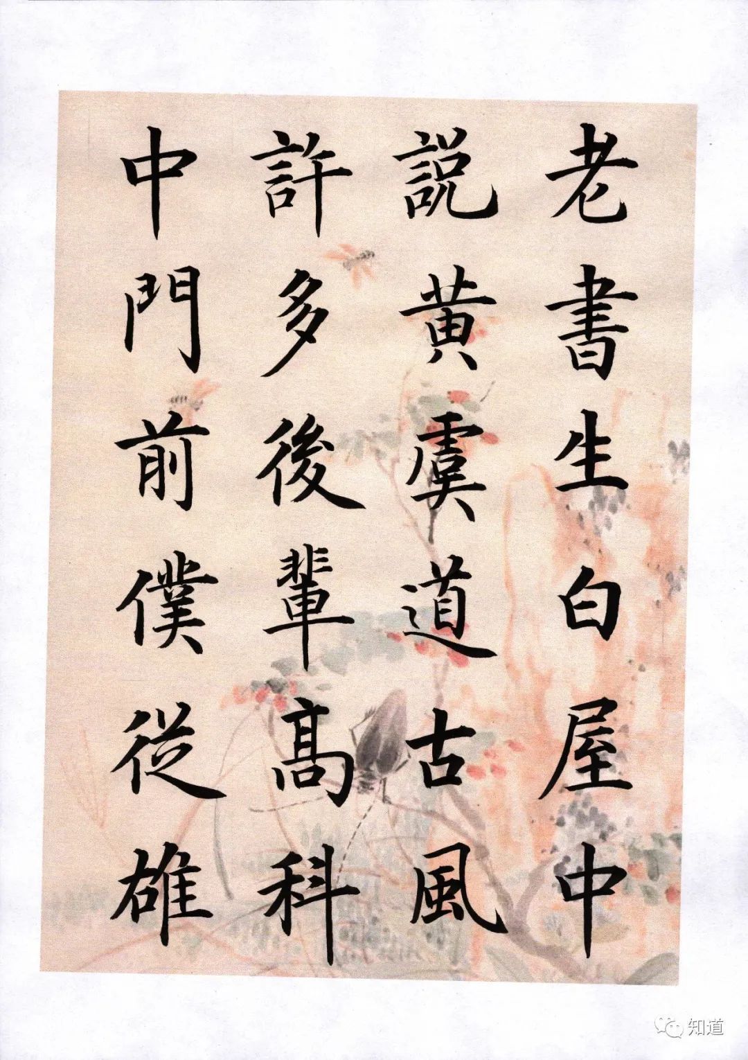 田英章@孙过庭总结学书法的自我感觉时说:初谓未及,中则过之,后乃通会