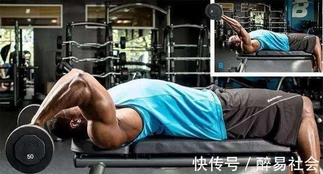 杠铃|两个手臂练习,练习两个三头肌,加厚你的手臂维度